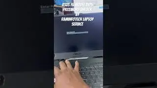 Asus Fu Model Alt + R Not working. But now Bios password Unlocking Done. By Raminfotech