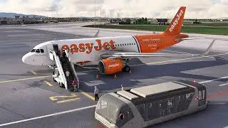 EasyJet G-EZIW A320neo ✈ Sofie &ndash; Targu Mures │ LBSF/27 &ndash; LRTM/07