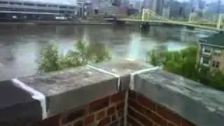 High rise window cleaning