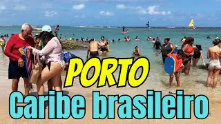 PORTO DE GALINHAS VEJA COMO ESTÁ AS PISCINAS NATURAIS 