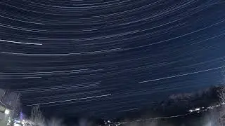 Alaska Night Sky Star Trails 4K [Max Trails] - Dec 18, 2025