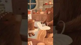 тепло и уютно🥕художник Volha Kaliaha