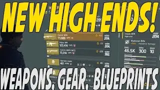The Division - New M1A Blueprint & Other High Ends! (Weekly Reset)