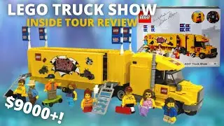 Only 320 Copies of this LEGO Set Exist… Inside Tour LEGO Truck Show Review!