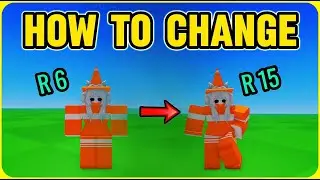 Как изменить аватар Roblox на R6 или R15 (ЛЕГКИЙ урок 2025) 🎮✨