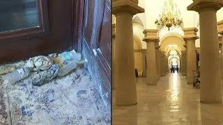 Images of Capitol Hill interior day after pro-Trump mob storms building | AFP