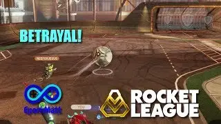 A Tale of Treachery! Rocket League Ranked 2v2 Gameplay