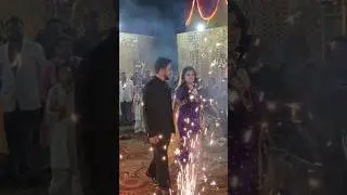 bride & groom grand entry🥳#reception #bridetobe #groom #weeding #viral #reels #views