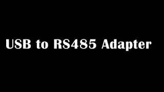 Adapter RS 485 to XLR