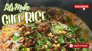 💯Malabar Style Ghee Rice Recipe | നെയ്ച്ചോറ് | Easy & Must Try Recipe😋😋