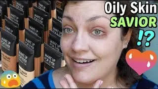 *MIRACLE FOUNDATION* For Oily Skin!? | Let's Test!: MUFE Matte Velvet Skin Full Coverage Foundation