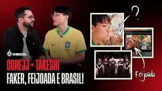 CoreJJ no Brasil: Faker, feijoada e muito mais| Papo com Takeshi