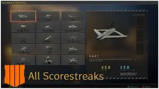 Call Of Duty Black Ops 4-All Scorestreaks