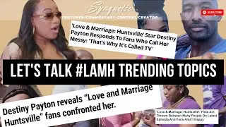 #LAMH trending topics: Let's talk Love and Marriage Huntsville latest