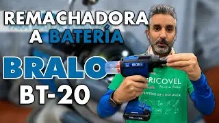 REMACHADORA A BATERÍA BRALO BT-20: APTA PARA PROFESIONALES
