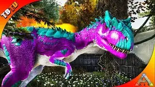 FULLY MUTATED ALLOSAURUS AND ARGENTAVIS ZOO ENCLOSURES! Ark Survival Evolved Mutation Zoo