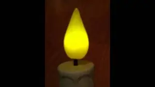 TheHauntStore.com &trade;  LED Real Wick Flicker Candle