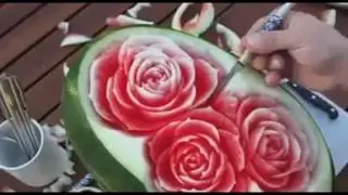 Amazing Fruits & Vegetables Art Carving Video Compilation