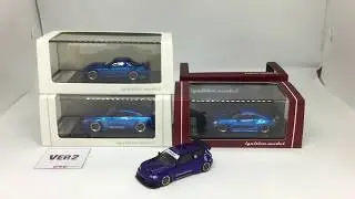 FirstLook 1/64 Ignition Model PANDEM Honda Civic EG6 Japan Exclusive Blue
