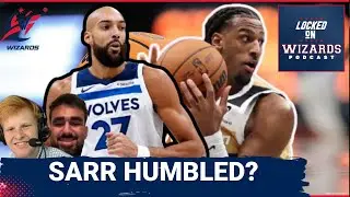 Alex Sarr HUMBLED in Washington Wizards Blowout Loss | Rudy Gobert and Edwards BROKE Everything