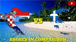 GREECE vs CROATIA Which has the BEST SHORE? - Summer 2022