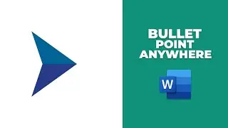 How to insert a bullet point anywhere in MS word
