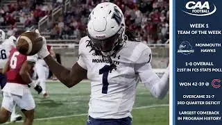 2025 CAA Football Team of the Week: Monmouth Hawks