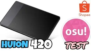 HUION 420 osu!test