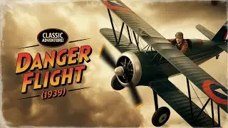 Danger Flight (1939) Romantic Aviation Adventure with John Trent and Marjorie Reynolds