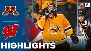 Minnesota vs Wisconsin | NCAA College Hockey | Highlights - January 31, 2026
