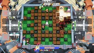 [1042] SUPER BOMBERMAN R 2, Combo With More Than 100 Bombs in Battle 64