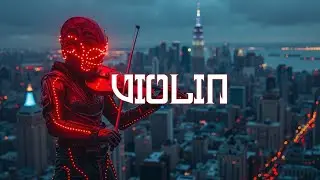 Futuristic Violin Instrumental Mix | Epic Cyberpunk Trap & Metal Music Night City Groove