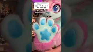 ✨QnA✨ Fursuit hand paw finger placement preference!