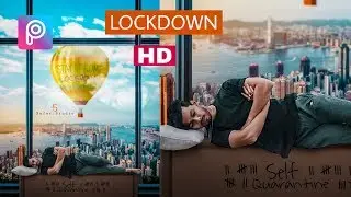 PicsArt STAY AT HOME Photo Editing Tutorial | Public Awareness Concept | Xafar Studio
