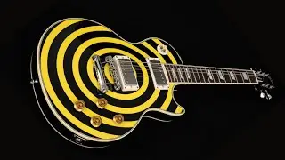 Metal Backing Track in Dm 140 BPM Zakk Wylde Style (Aeolian & Dorian Scale Diagrams)