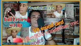 Bm800 condenser microphone full review (vlogging tools)