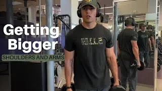 Training For Size and Strength | Shoulder and Arm Day