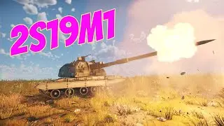 War Thunder - Indirect fire with the 2S19M1