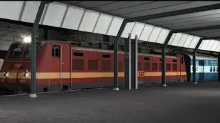 WAP4 with ICF Train | Night View | Winter Fog Weather| Railworks Train Simulator 2019