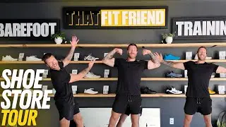 MY DREAM FITNESS SHOE STORE & GYM ARE HERE (full tour!)