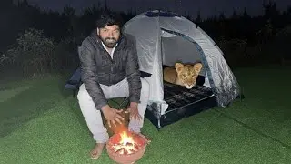 Solo night camping / ठंड में 🥶