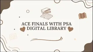 Ace Finals With PSA Digital Library