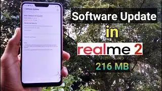 RealMe 2 New System Software Update of 216Mb (system stability update)