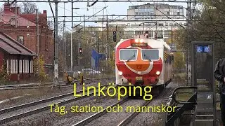 2014-11-04 LINKÖPING C - Tåg, station och människor