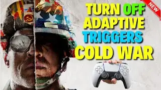 How to Turn OFF Adaptive Triggers PS5 Cold War