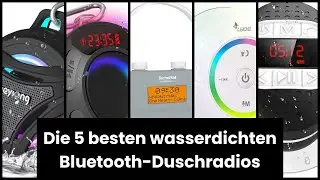【DUSCHRADIO WASSERDICHT BLUETOOTH】Die 5 besten wasserdichten Bluetooth-Duschradios ✔