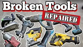 Power tool repairs, NO Talking, just fixing.