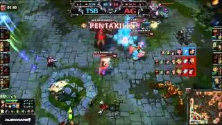Demunlul Ezreal Pentakill - The Salad Bar vs Azure Gaming LoL S3 NA Qualifiers