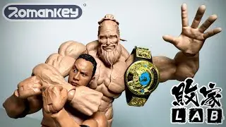 Romankey【敗家Live】機•人•誌: 孔子坦蕩蕩 1/12 “Muscle Confucius” Super Flexible Big Guy Body (UMS003)