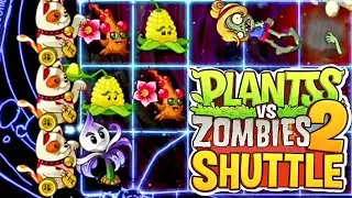 SHOCK!!! MEGA FLOWER IN A RAINBOW LOCATION in PvZ-2 Shuttle